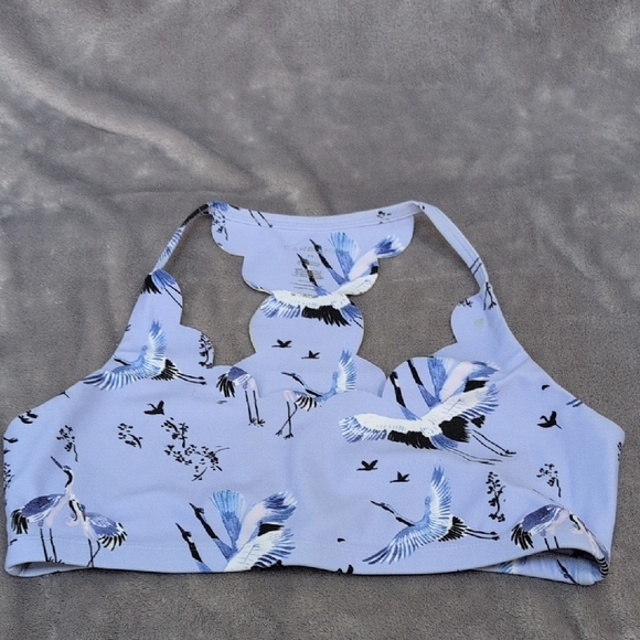 Carbon38 Other - Carbon 38 blue crane print size medium bra